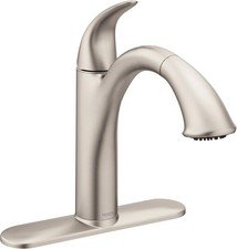 Moen 7545SRS Camerist One-Handle Pullout Kitchen Faucet Power Clean Reflex