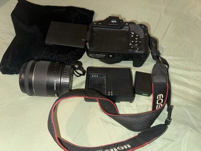 Canon EOS Rebel T7i DSLR 24.2MP , w/ 18-55mm Lens Battery Charger