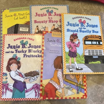 Junie B. Jones Barbara Park Books Lot Of 5