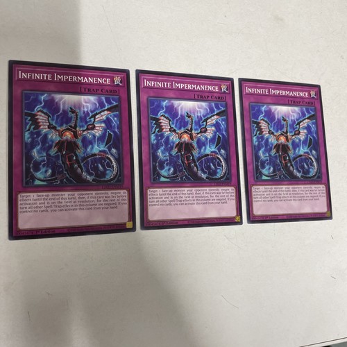 X3! Infinite Impermanence L26D-ENM19 Common 1st Edition NM +Bonus FREE SHIPPING