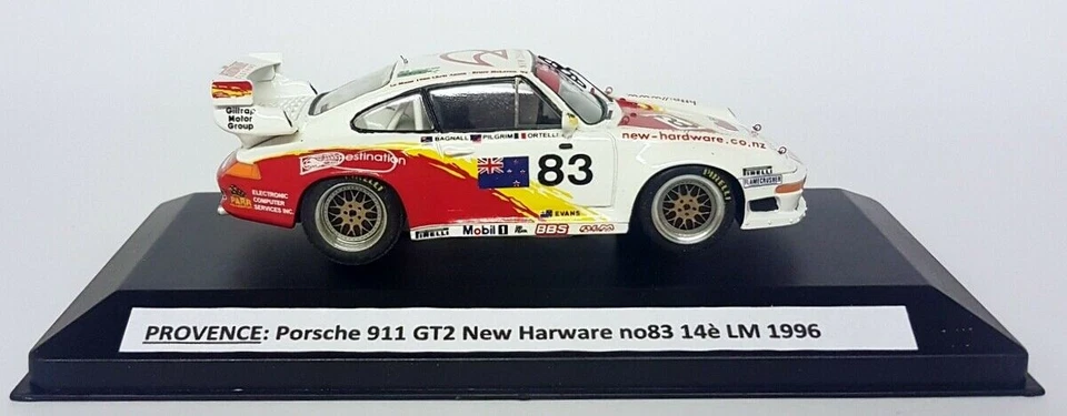 Прованс 1/43 построен набор - Porsche 911 GT2 новый Harware #83 14e Ле-Ман 1996 - Изображение 3 из 4