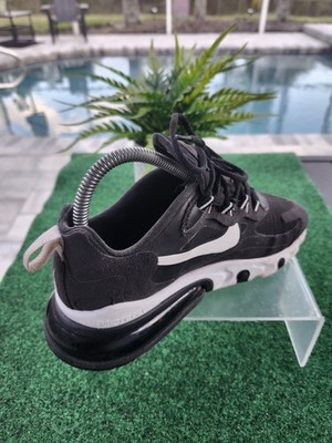Nike Womens Air Max 270 React CI3899-002 Black Running Shoes Sneakers Size 6.5