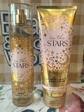 Bath  Body Works In The Stars Set Fragrance Mist 8oz  Body Cream 8oz New