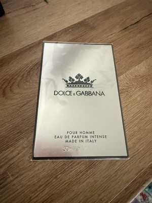 Dolce & Gabbana Pour Homme Eau de Parfum Intense Spray 50 ml Saffron Sealed Men