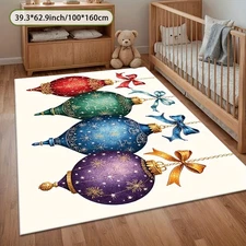 1pc Extra Large Floor Mat - Non-Slip Mat with GoldenGreenGoldenGoldPurpleGreenGo