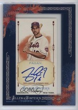 2011 Topps Allen & Ginter's Framed Mini Angel Pagan #AGA-APA Auto 2s2