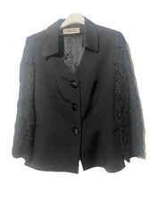 Great black blazer size 40/42 unique piece fashion workshop Petra Wellenhofer