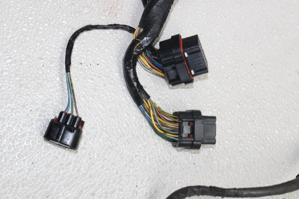 02-05 KAWASAKI NINJA ZX12R ZX-12R ARNÉS DE CABLEADO MOTOR TELAR DE CABLE Foto 3 de 4