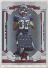2008 Leaf Rookies & Stars Longevity Ruby Materials 230/350 Deion Branch #86 0v9