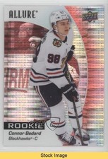 2023-24 Upper Deck Allure Rookies Red Rainbow Connor Bedard #102 READ 0t9q
