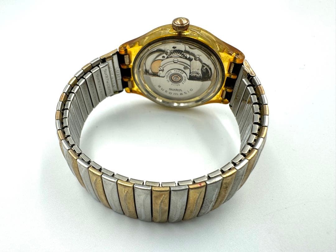 Swatch Automatic Watch Open Caseback Skeleton Swi… - image 5