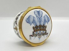 William Edwards Highgrove Pill Box / Trinket Pot - Prince of Wales 60th Birthday