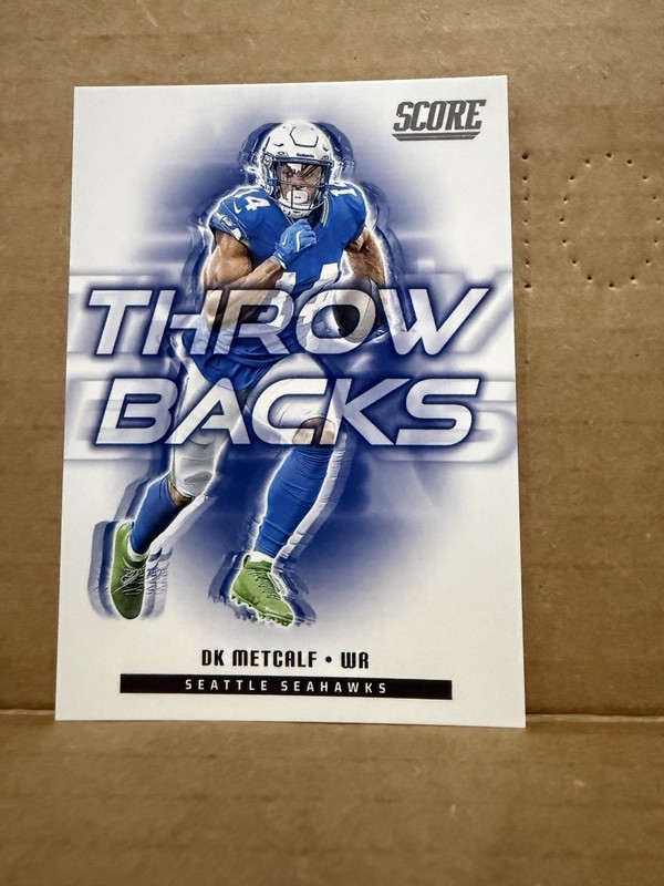 2025 Score - Throwbacks DK Metcalf #15 Seattle Seahawks