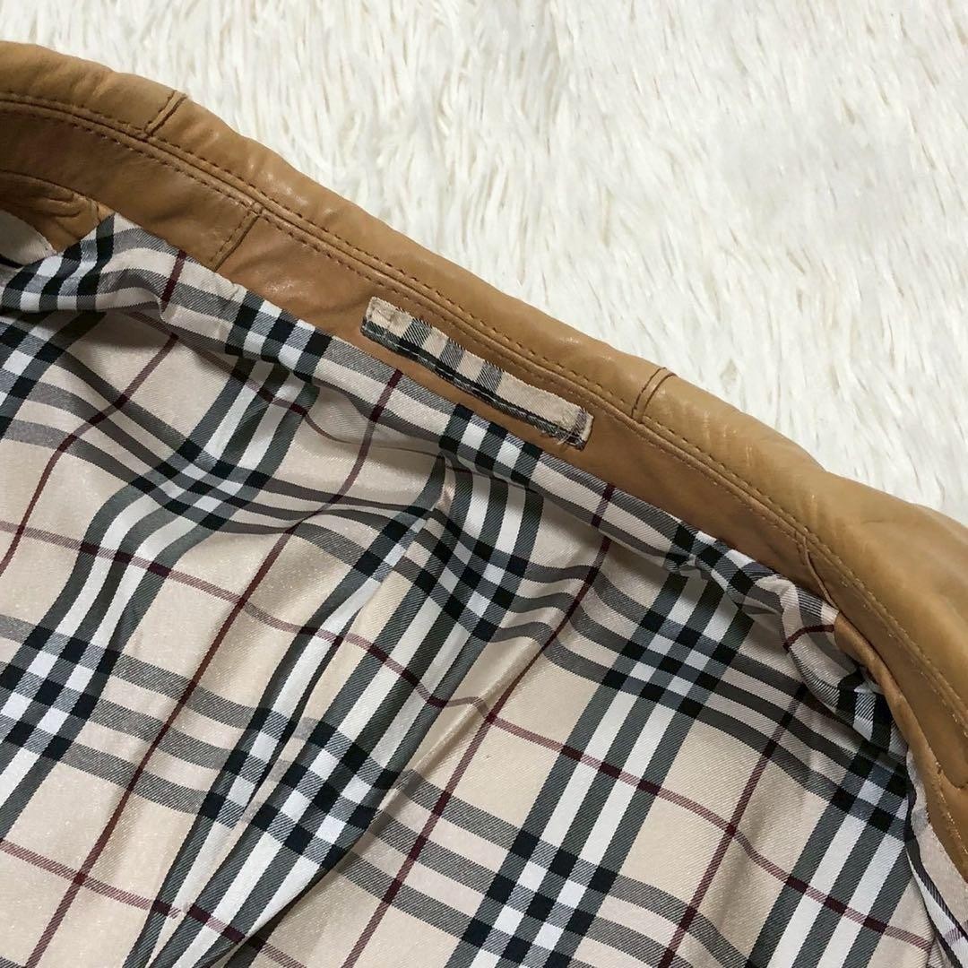 Unique patchwork leather jacket from BURBERRY BLA… - image 10