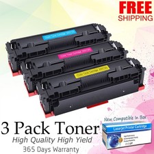 3x Toner For HP LaserJet Pro M155 M182nw M183fw Color No Chip W2310A 215A ink