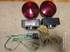 12v Two Sided Magnetic Towing Light Kit Turn Brake Running Lamps For Trailer Rv 12v Two Sided Magnetic Towing Light Kit Turn Brake Running Lamps For Trailer Rv