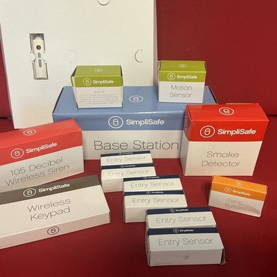 SimpliSafe home security system Model SS-1500. 15 Pieces New MODEL SSCS2