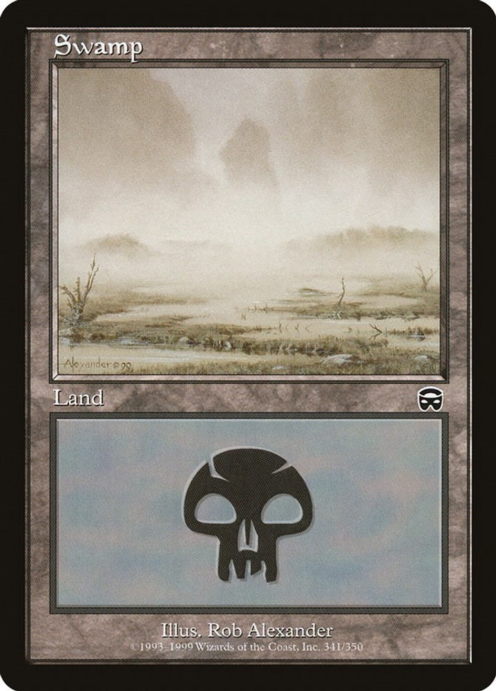 Swamp (341) [Mercadian Masques] HP - Magic