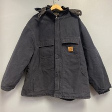 Carhartt Mens Chore Coat C26 MDT Blue 3XL Lined Hooded Jacket