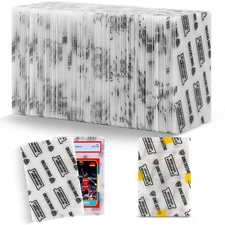 Card Protectors Trading Cards Shipping Supplies, 110-Pack 4'' x 6'' Graded Ca...