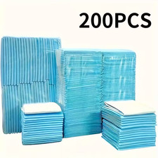 24 24 Inch Dog Training Pads 200 Pack Heavy Absorbency Mats for Senior  Puppy