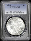 1902-O $1 Morgan Silver Dollar PCGS MS 63 | White Uncirculated UNC