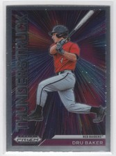 #T-DB 2021 Panini Prizm Draft Picks Thunderstruck Dru Baker /