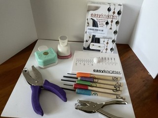 PAPER CRAFTING TOOLS & Knotting Board Jewelry Making