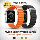 F Apple Watch Ultra 3 Series 11 10 9 8 7 49 46 45 41 42mm Nylon Sport Band Strap