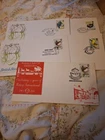 5 gb fdc birds 1980 single covers