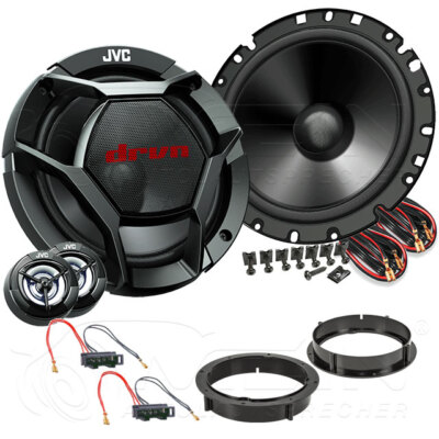 JVC DR LAUTSPRECHER für VW POLO VI / 6 Typ AW 2017-2021 Front Tür 360W 165 #BNGT