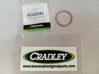 Kawasaki ZX7R/ZX9R & ZX10R exhaust gasket pn 11061 1373 | eBay UK