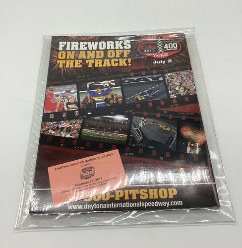 Daytona 500~NASCAR~Official Souvenir Program~2011 Guide Book~New - Picture 4 of 4