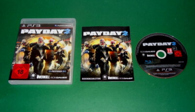 Payday 2 mit Anleitung und OVP f, Sony Playstation 3 PS3 USK 18