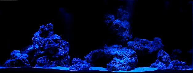 Aquarium Mondlicht 90 cm LED Lichtleiste Komplettset blau flexi-slim Nachtlicht - Bild 3 von 3