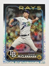 2024 Topps Shane McClanahan All-Star Game Foil ASG #578 Tampa Bay Rays