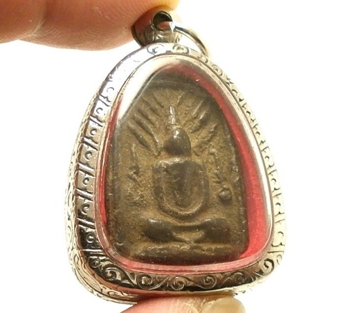 COLGANTE AMULETO TAILANDÉS LP BOON SAMADHI BUDDHA BENDICIÓN SALUDABLE PAZ FELIZ VIDA - Imagen 2 de 5