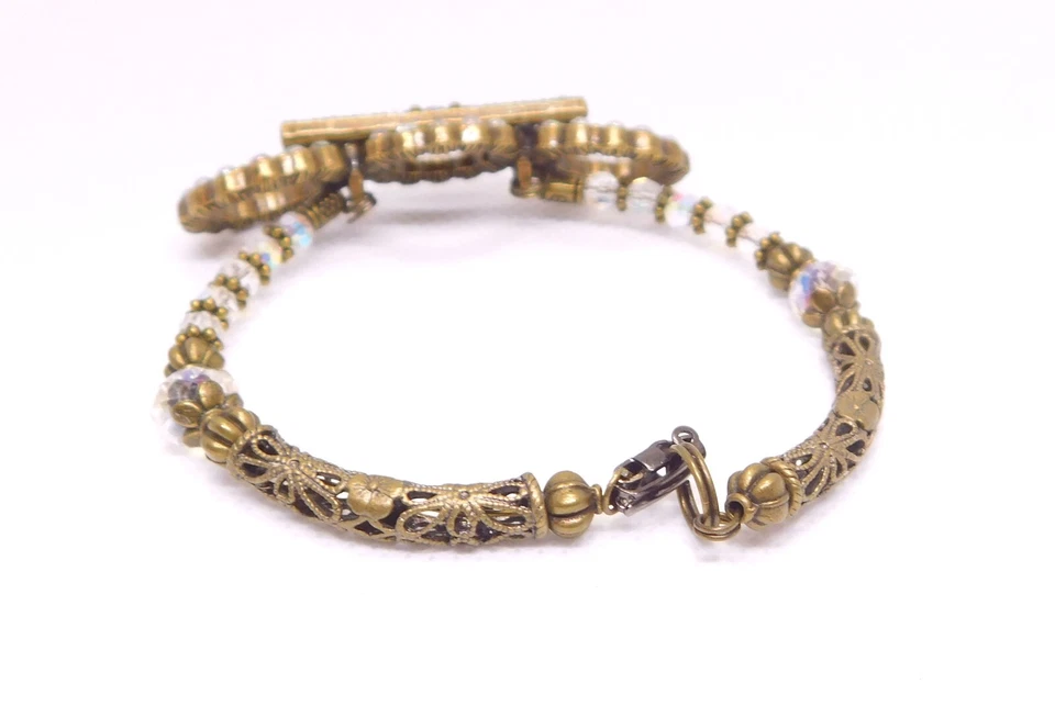 Estilo vintage/antiguo, hecho a mano, filagree, cable de memoria, cierre plegable. Foto 2 de 4