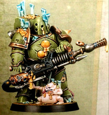 Space Marine Heroes Death Guard Plague Marines Chaos 40K Plaguespitter Morslug