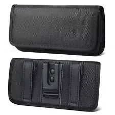 Nylon Belt Clip Holster Carrying Pouch Case For Samsung iPhone Android Phone