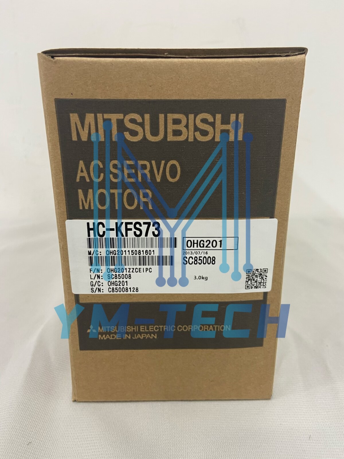 Mitsubishi HC-KFS73 HCKFS73 750W AC Servo Motor Original New in Box Free Ship