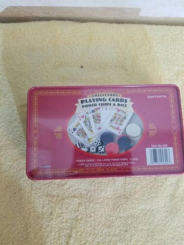 Collectors Playing Cards, Poker Chips, and Dice by Cardinal 2002. Sealed - Picture 2 of 2