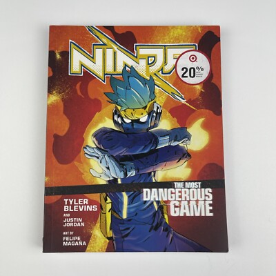 Ninja The Most Dangerous Game Vol 1 Graphic Novel  Tyler Blevins -Manga