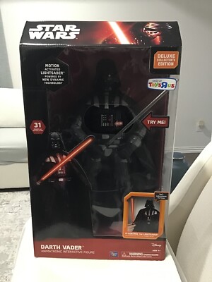 STAR WARS Darth Vader Animatronic Interactive Figure Toys R Us Exclusive NEW!