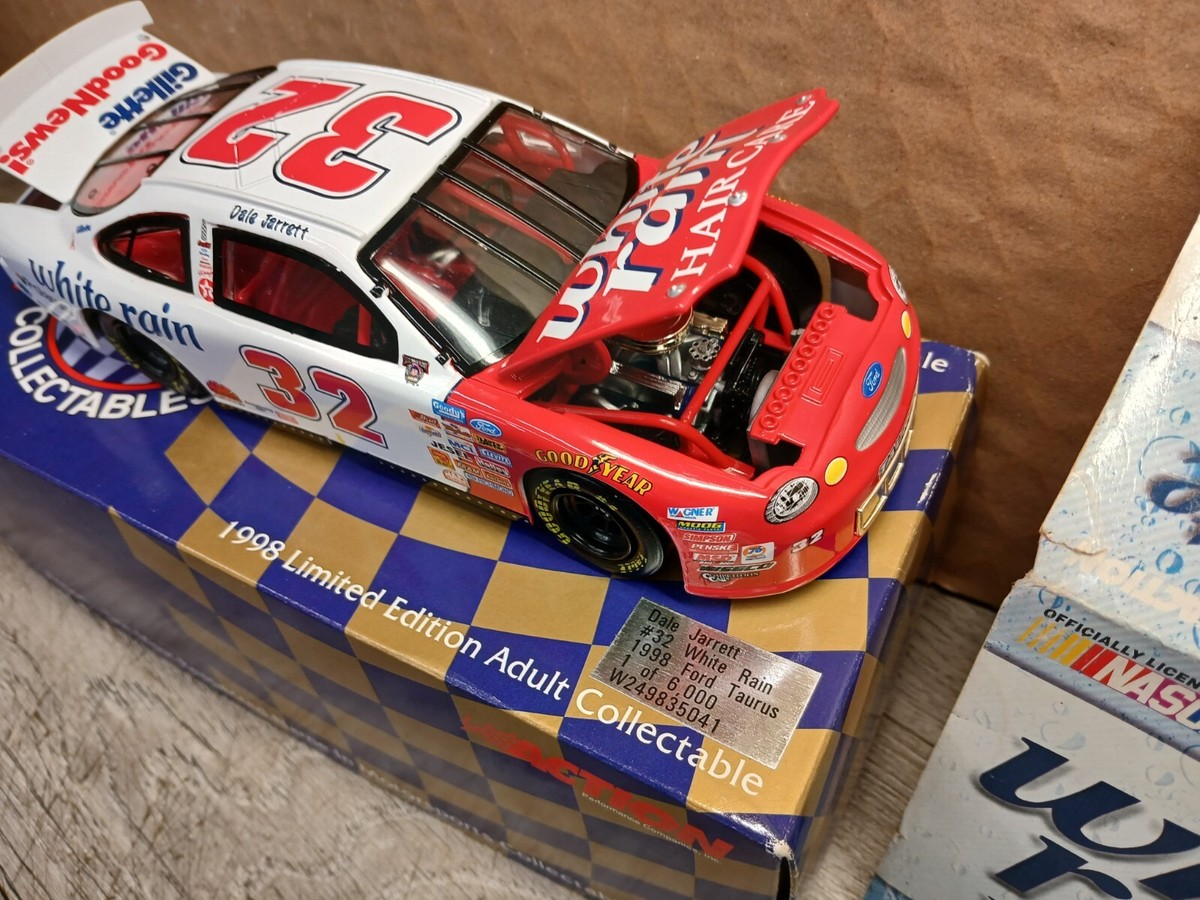 Dale Jarrett #32 White Rain 1998 1/24 Nascar Diecast #1230 | eBay