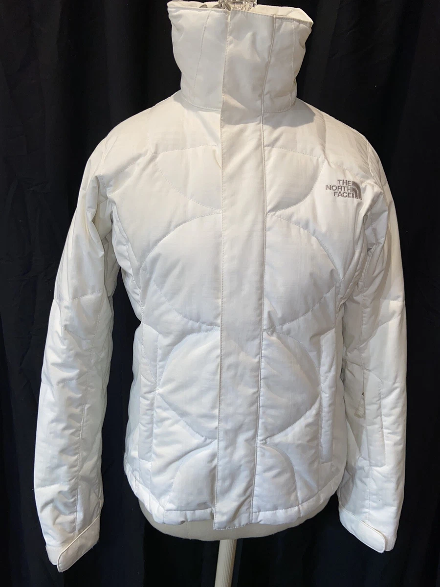 North Face Women Jacket Quilted 600 Goose Down Sz.S P Beige