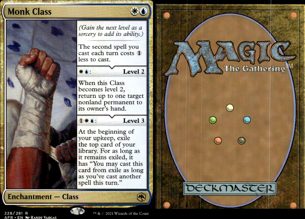 Magic the Gathering -MTG- Monk Class