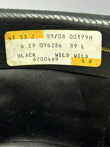 Wild Wild West Warner Brothers James West Cowboy Hat USA Black Wool Vintage 1999 - Picture 12 of 13