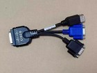 for Cisco UCS VGA DB9 RS232 USB Dongle Cable Adapter 37-1016-01 45437 Rev A0