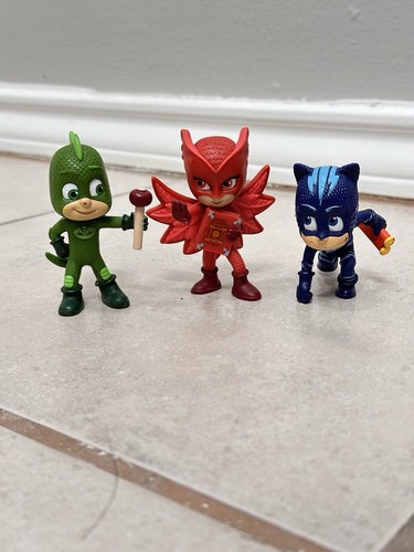 PJ Masks Sammelfiguren 3 Stück Set Power of Mystery Mountain